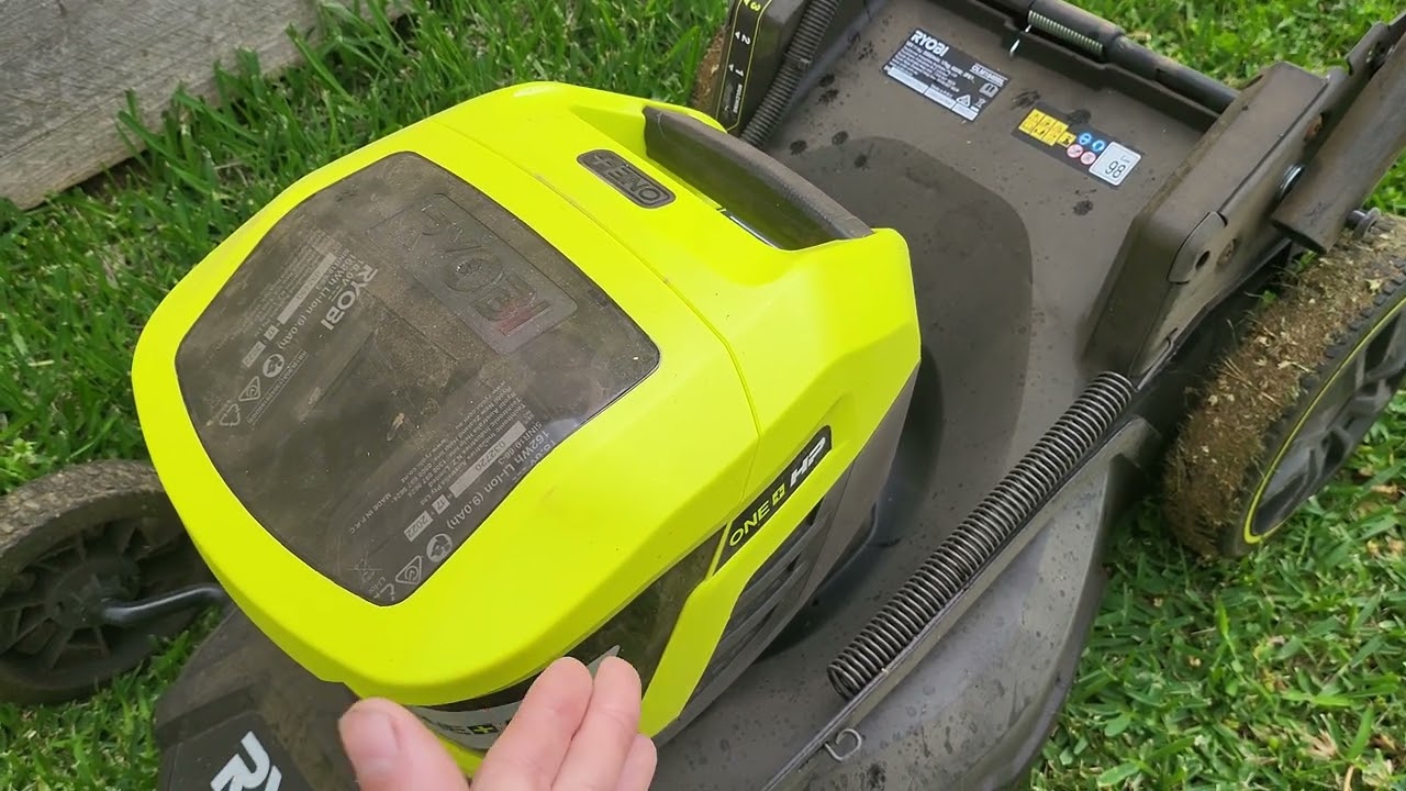 Ryobi 18V HP 40cm Lawn Mower Review
