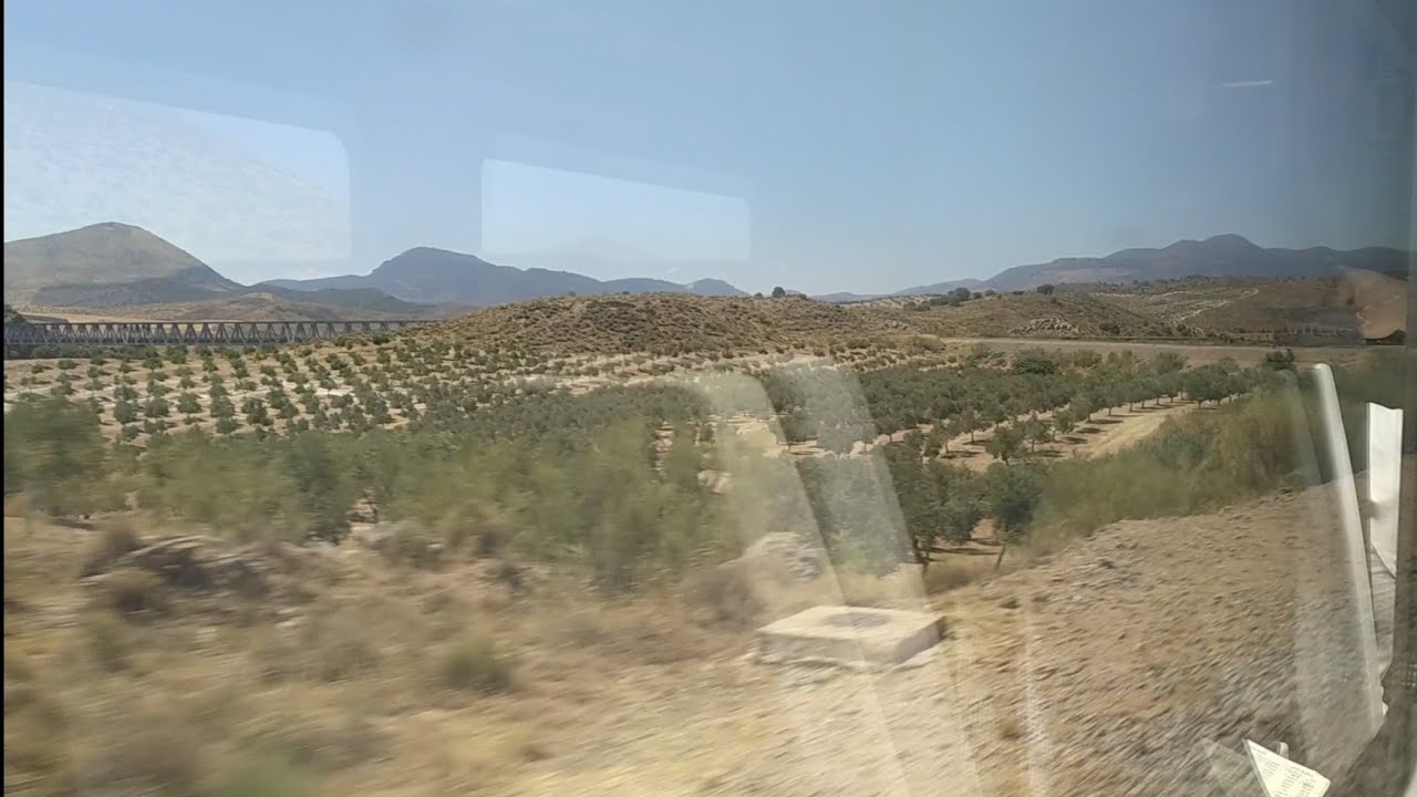 Circulaci&oacute;n Renfe Tren Intercity 00276 Talgo Viaducto del Arroyo Salado Cabra Santo Cristo (Ja&eacute;n)