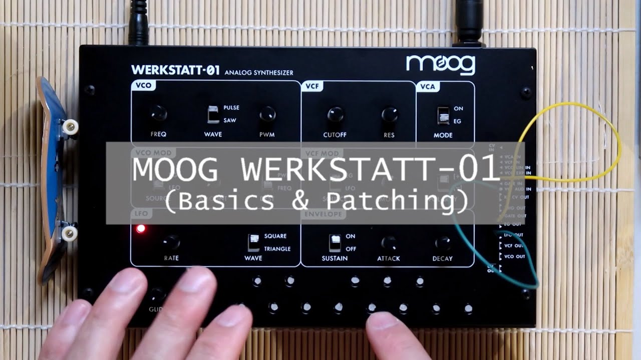 MOOG WERKSTATT-01 (Основы и исправления)