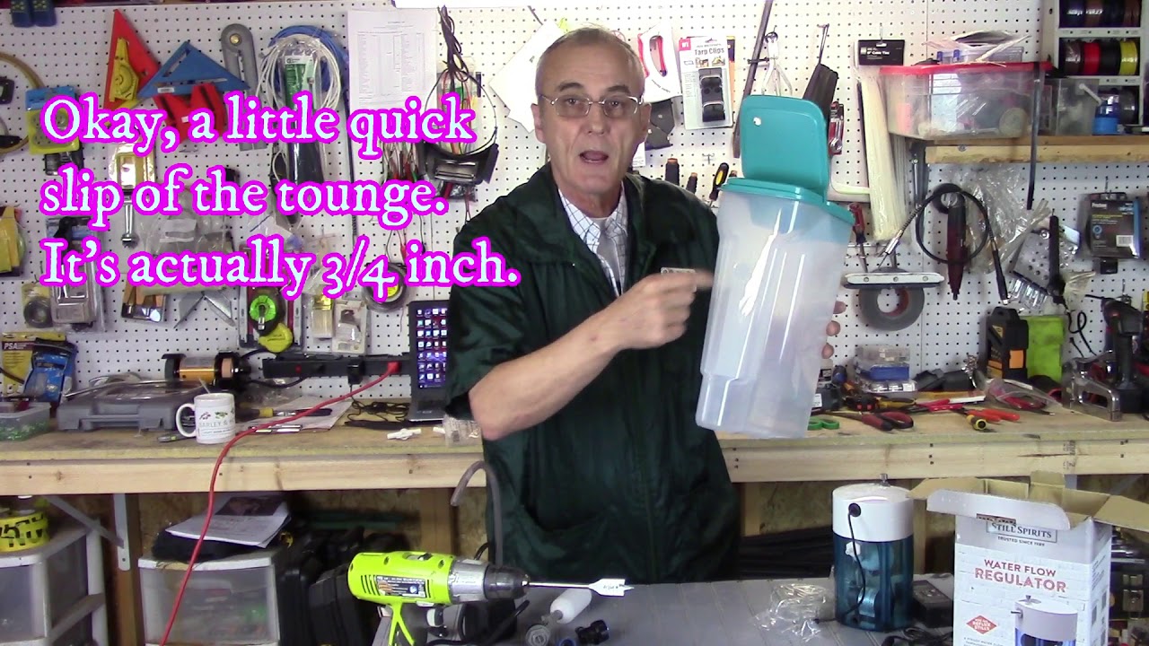 MAKE YOUR OWN WATER FLOW CONTROL