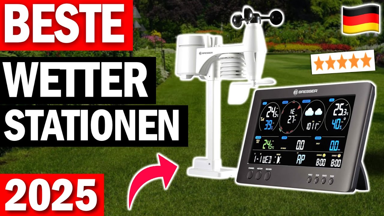 WETTERSTATIONEN kaufen: Top 3 Wetterstationen 2026 im Vergleich!