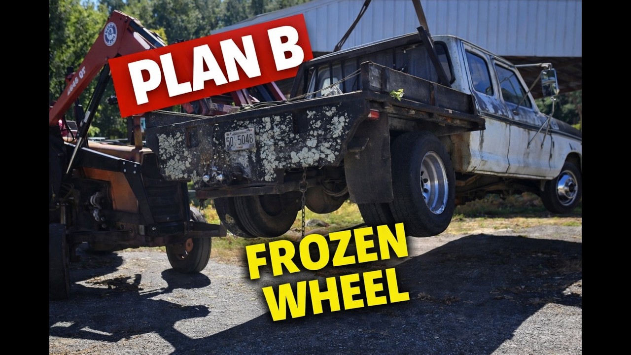 This Frozen Wheel Changed the Whole Plan