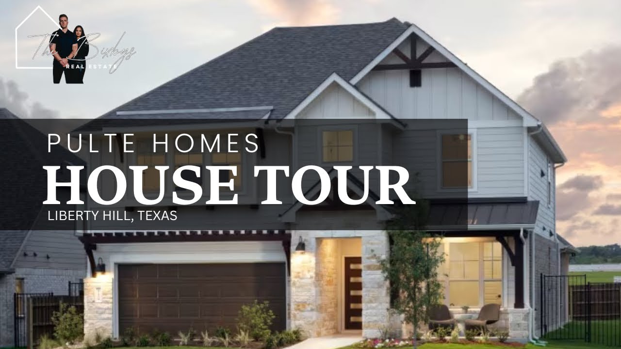 🏡 Caldwell Model Home Tour | Pulte Homes at Santa Rita Ranch 🏡 Liberty Hill, Texas