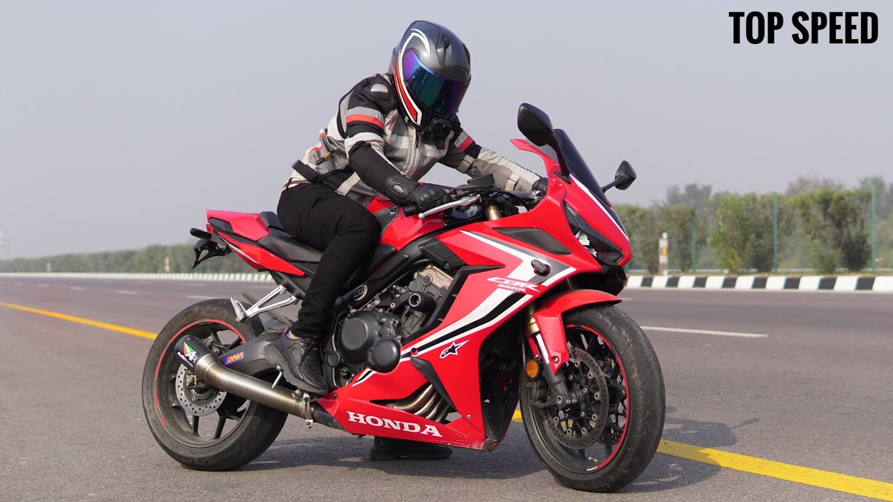 CBR650R ki Top Speed | Public Reaction !