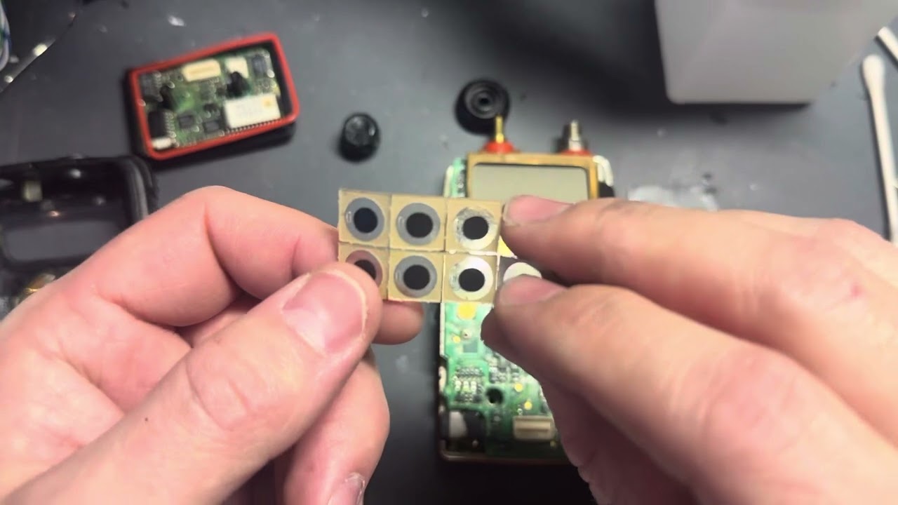 [6] Power Button Repair Yaesu FT-50R FT-10R FT-40R VXA-100