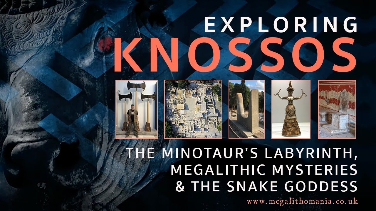 Exploring Knossos | Minotaur's Labyrinth, Megalithic Mysteries & the Snake Goddess | Megalithomania