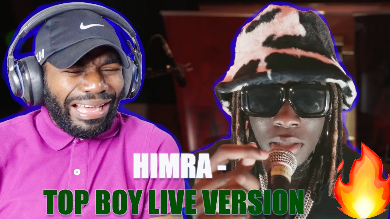 HIMRA NE SAIT PAS QUE RAPER ! HIMRA - TOP BOY LIVE VERSION ( REACTION VIDEO )