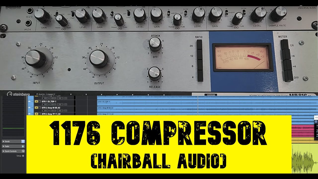 1176 - Demo use and examples (Hairball Audio - Blue Stripe)