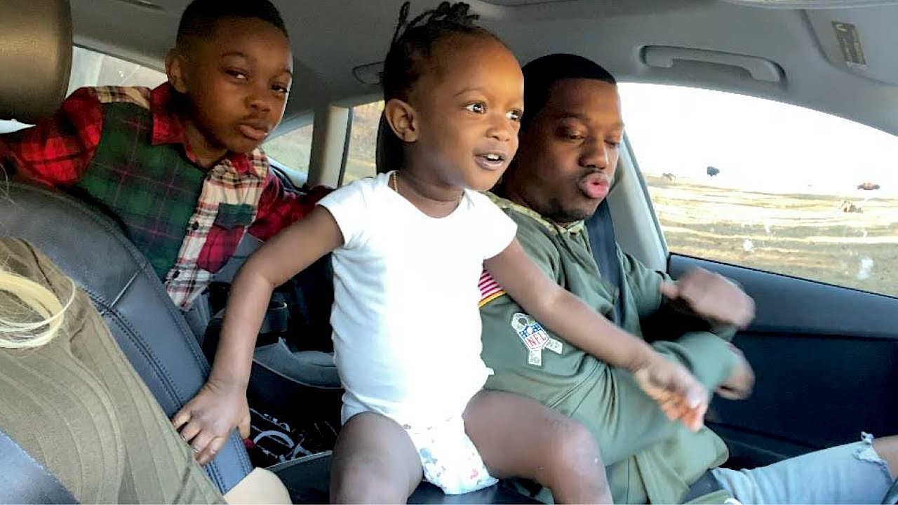 VIRGINIA SAFARI PARK DRIVE THROUGH ZOO - OMARI'S SECOND BIRTHDAY