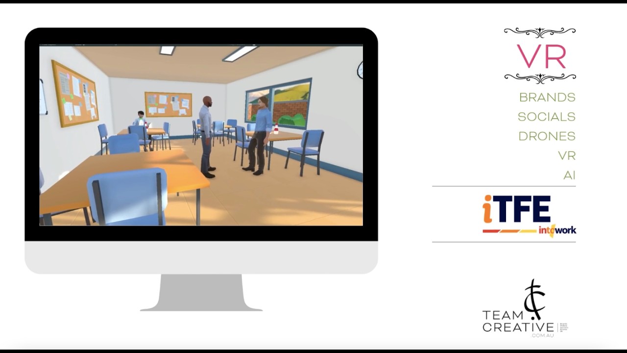 Team Creative: iTFE VR training experience, lunchroom module demo