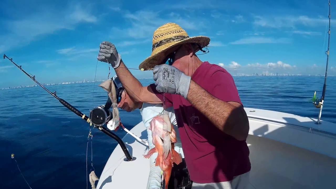Deep Droping Black Belly Rosefish 3 Generations Fishing Team
