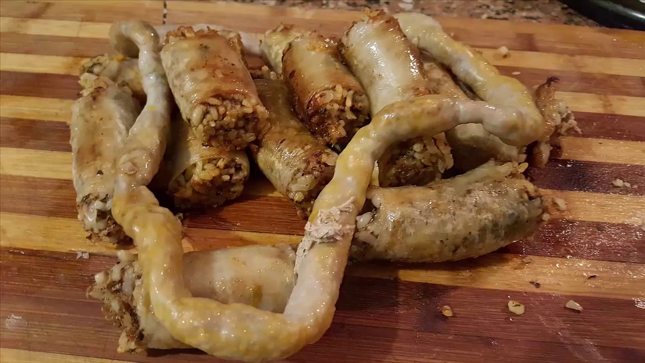 Mumbar Dolması Nasıl Yapılır - Bumbar Dolması Tarifi - Mumbar nasıl doldurulur - KES PİŞİR YE