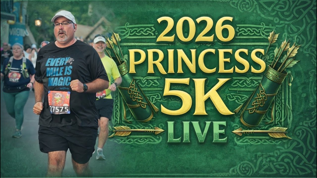 🔴 LIVE - runDisney 2026 WDW Princess 5K Race Livestream - 02.27.2026