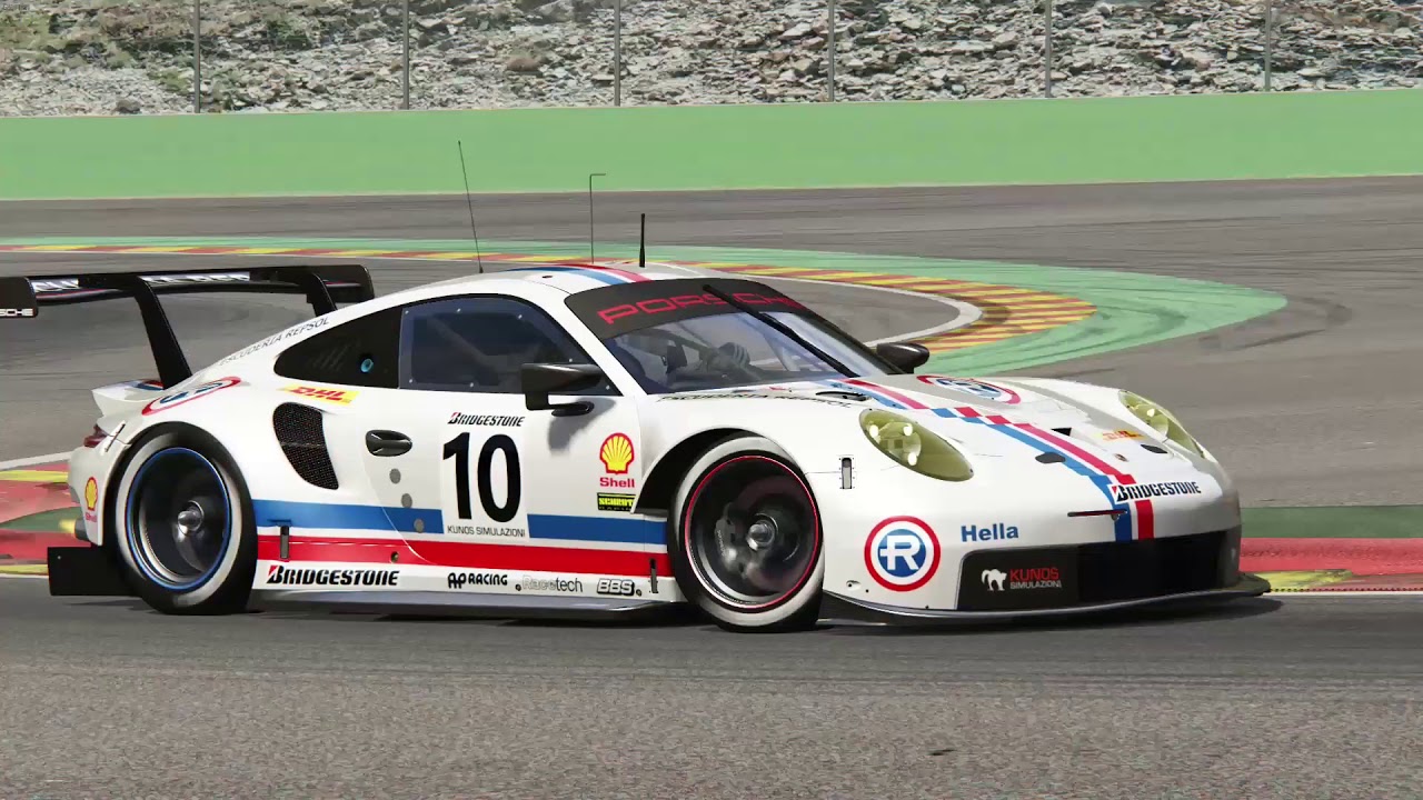 Assetto Corsa | Porsche 911 RSR 2017 Spa - 2:14.467 + SETUP