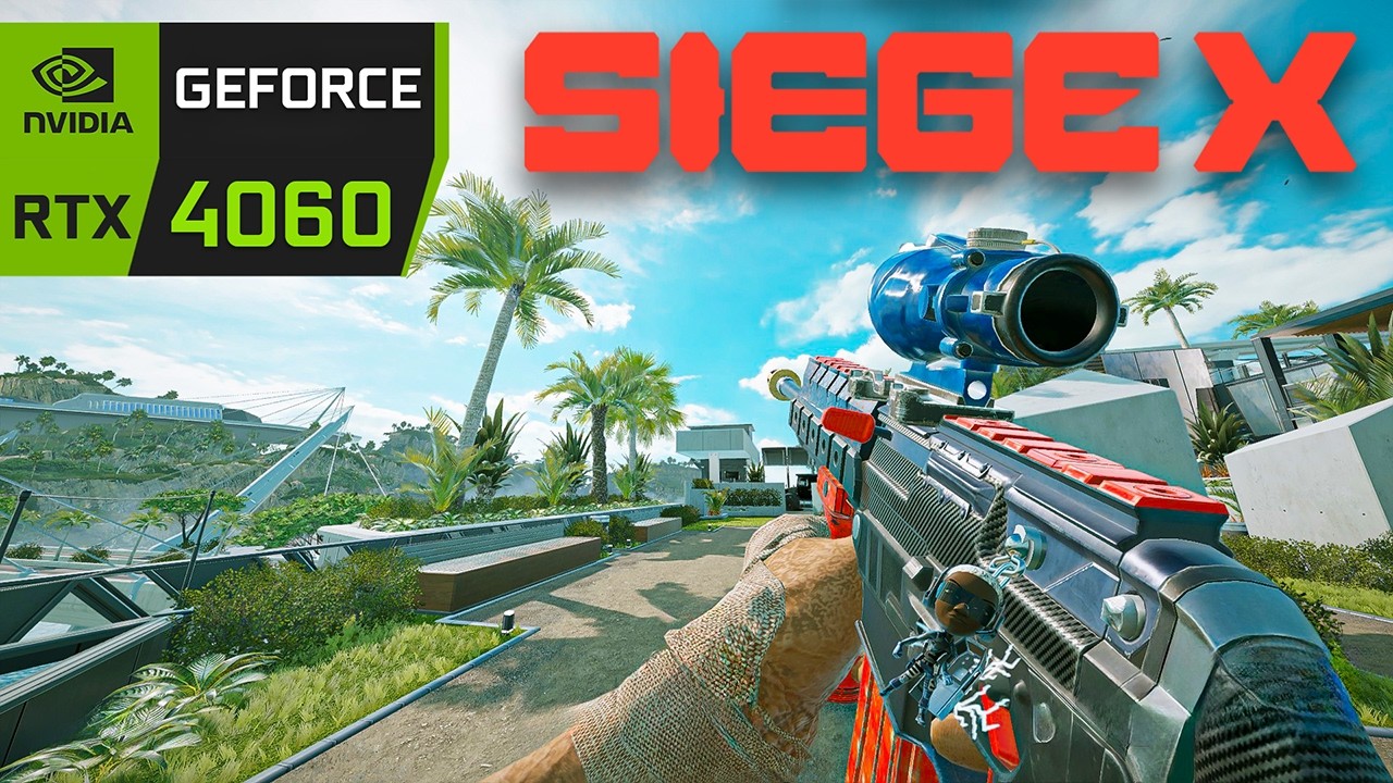 Rainbow Six Siege X - RTX 4060 - Gameplay & Benchmark 1080p, 1440p & 4K Low/Maximum Settings Tested!
