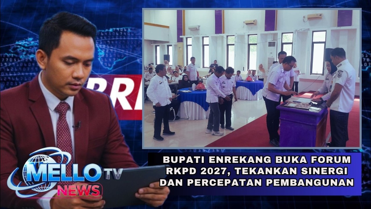 Bupati Enrekang Buka Forum RKPD 2027, Tekankan Sinergi dan Percepatan Pembangunan