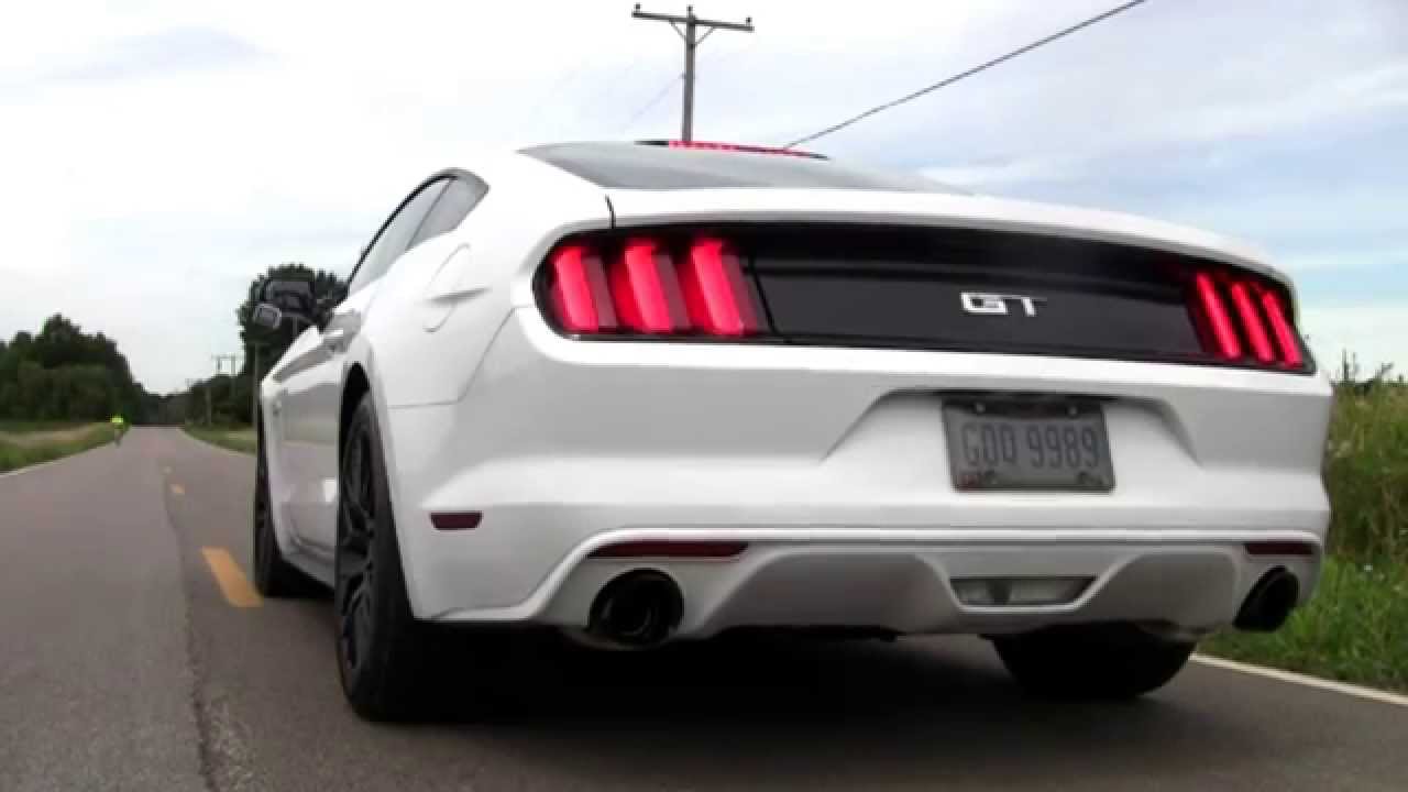 Awesome Sounding CORSA Performance 2015-2022 Mustang GT Cat-Back Exhaust System Sport Sound Level