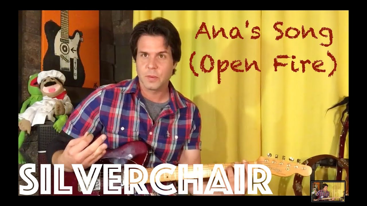 Урок игры на гитаре: как играть песню Аны (Open Fire) от Silverchair