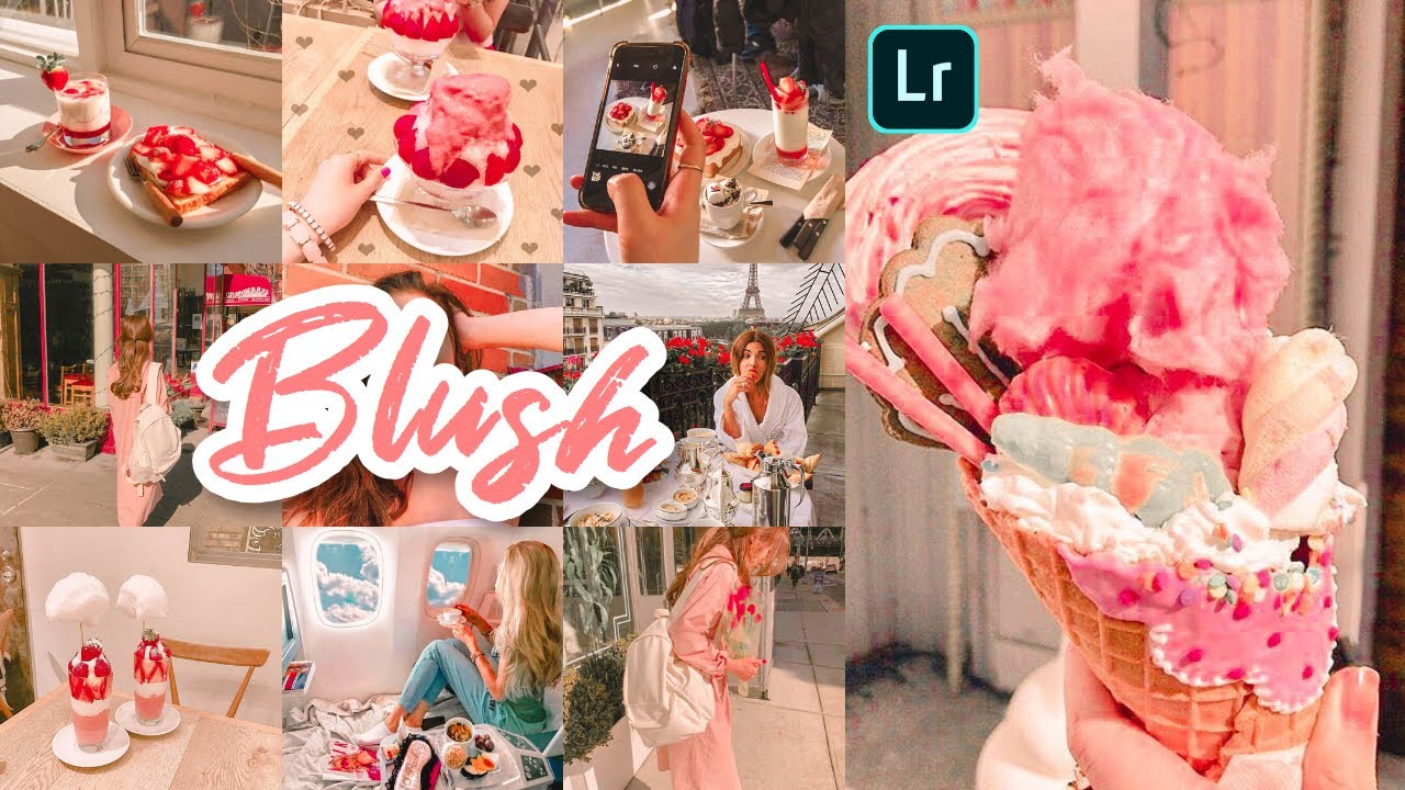 Lightroom Mobile Presets Free Dng | Lightroom Presets Tutorial | Blush Preset Soft Pink Tone