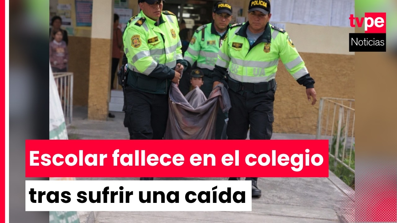 Jun&iacute;n: escolar fallece tras sufrir aparatosa ca&iacute;da en el recreo