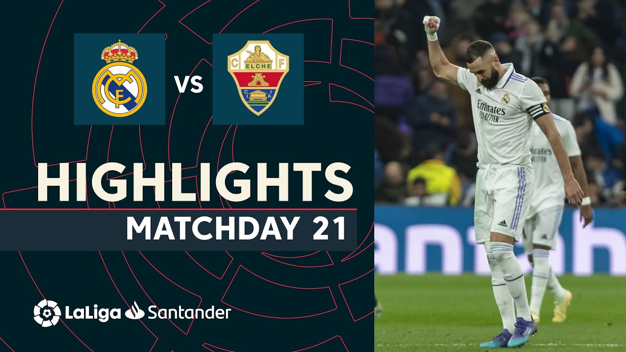 Resumen de Real Madrid vs Elche CF (4-0)