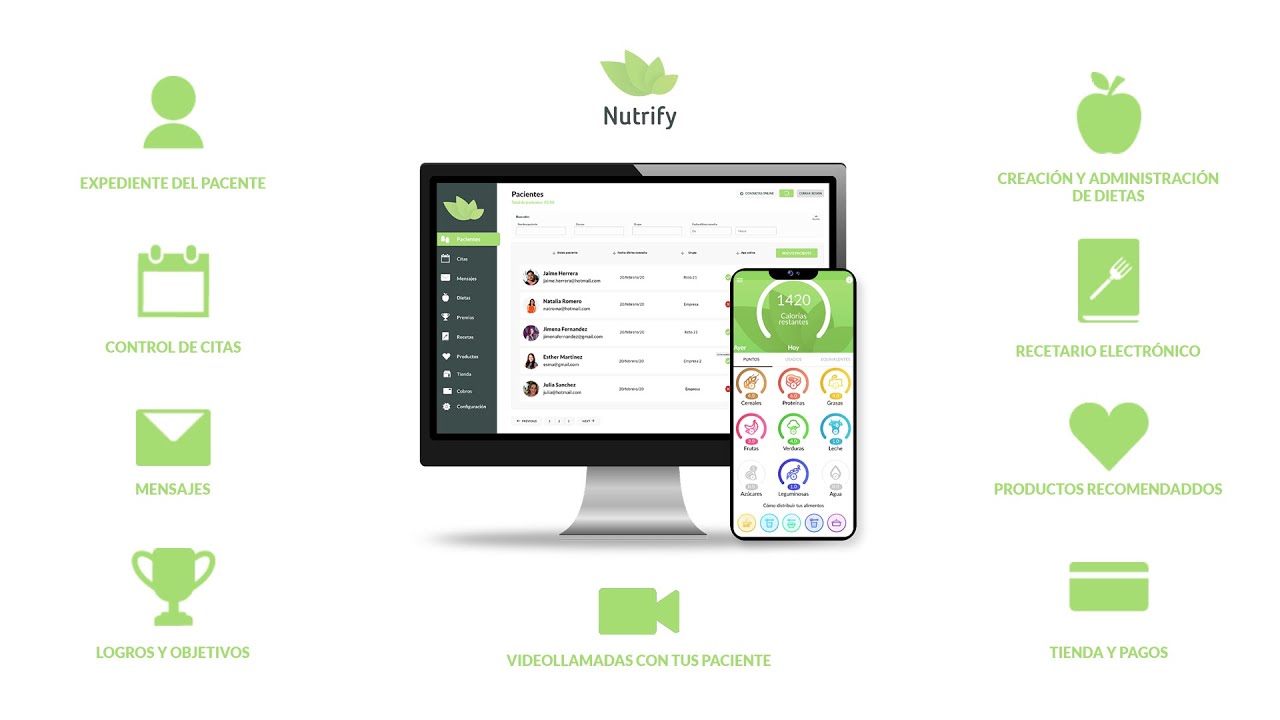 Conoce Nutrify - El software de nutrici&oacute;n que moderniza tu consulta