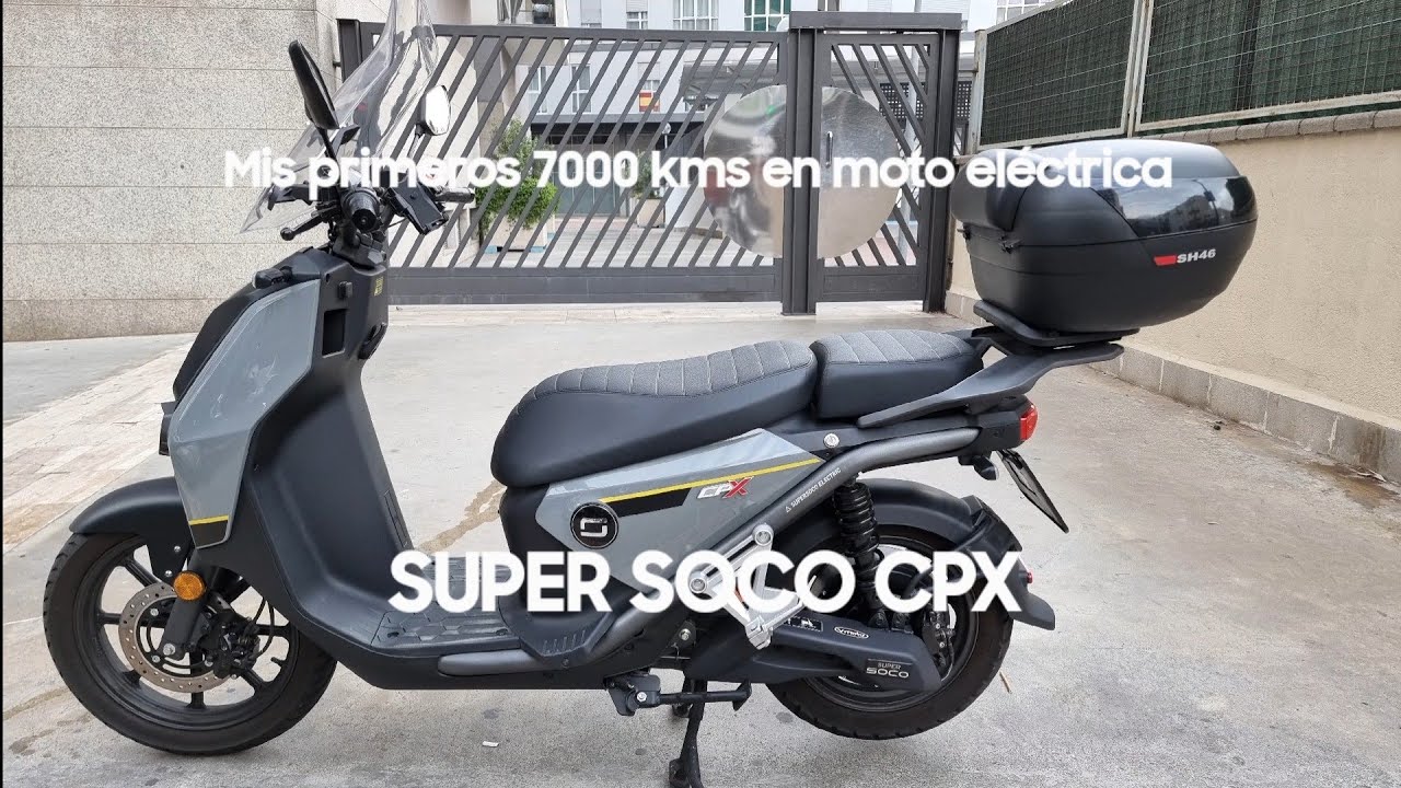 Super Soco CPX mis primeros 7000 kms@cosascotidianas