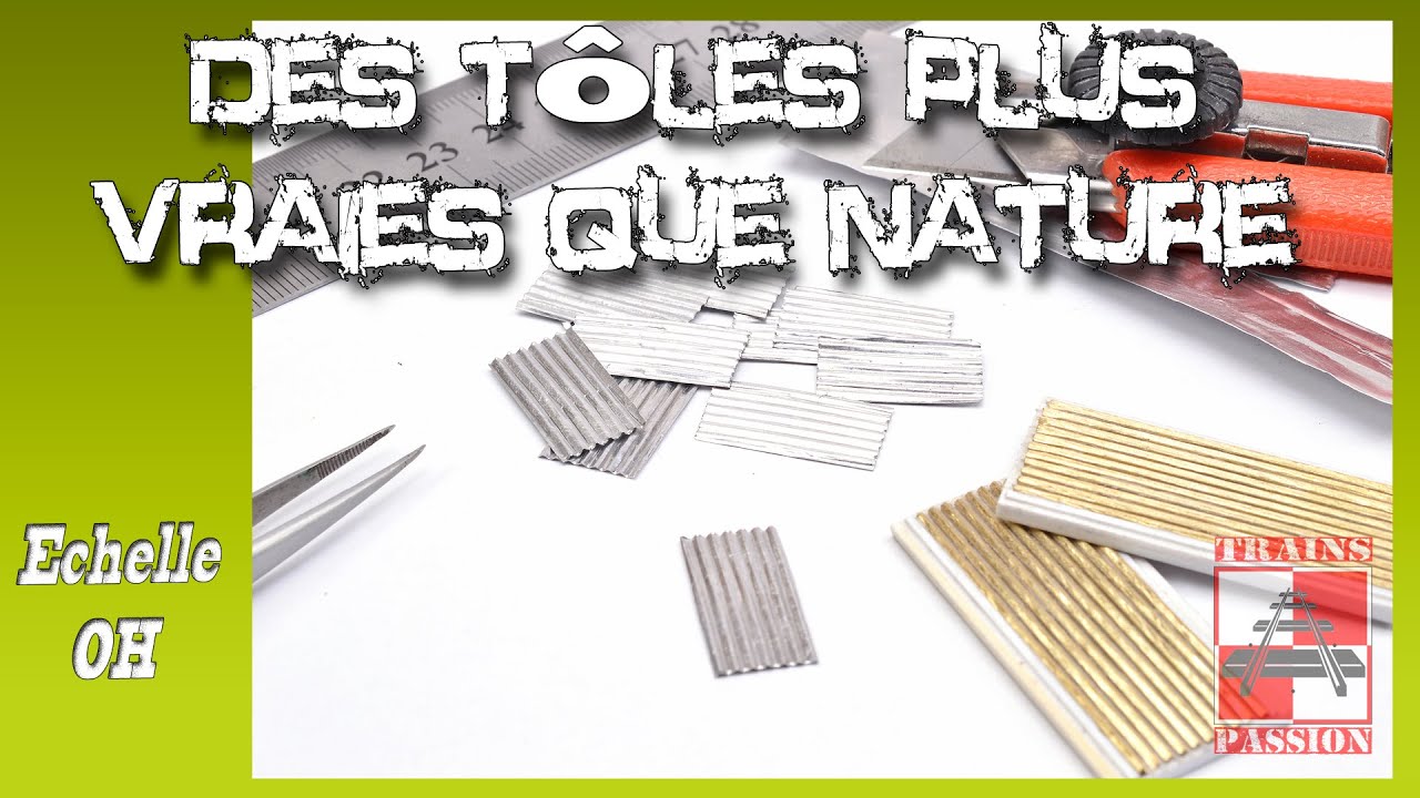 Réalisation de tôles en HO