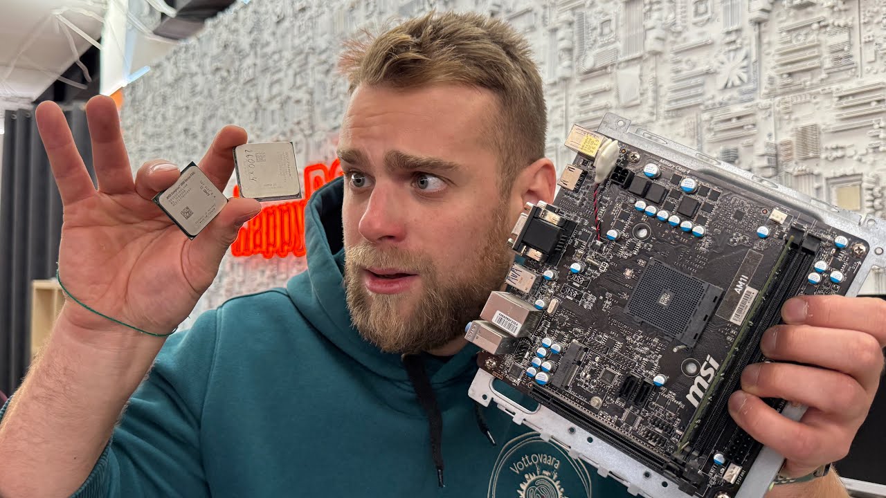 Никто не знал, что такое существует! 🤯 Бесполезный AM1 сокет за 100$  #happypc 