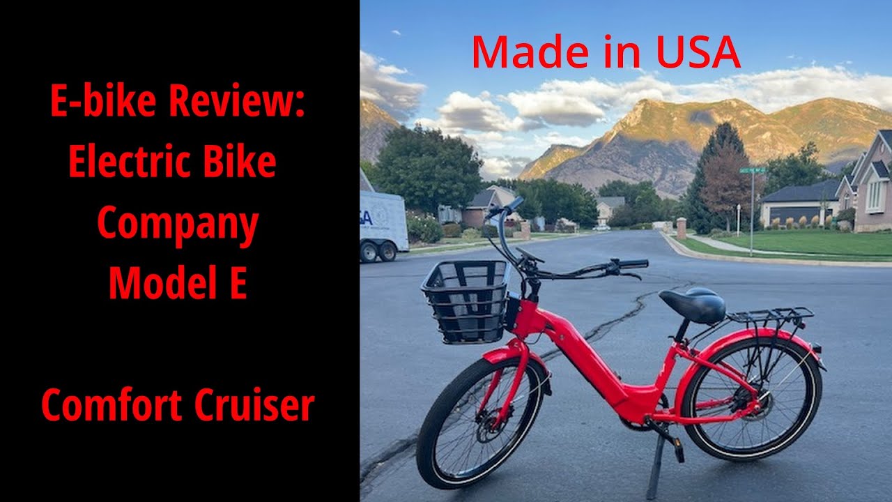Premade E-bike Review: Electric Bike Company Model E Cruiser