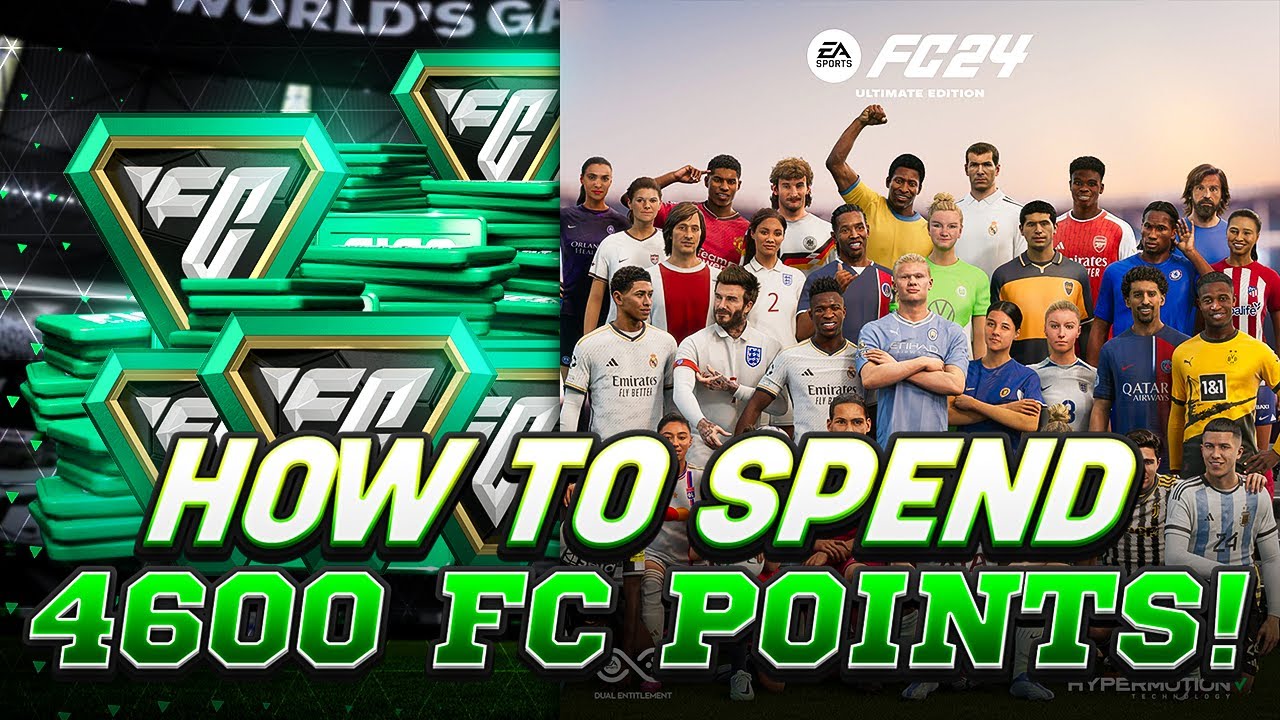 How to correctly spend 4600 FC points in EAFC Ultimate Team