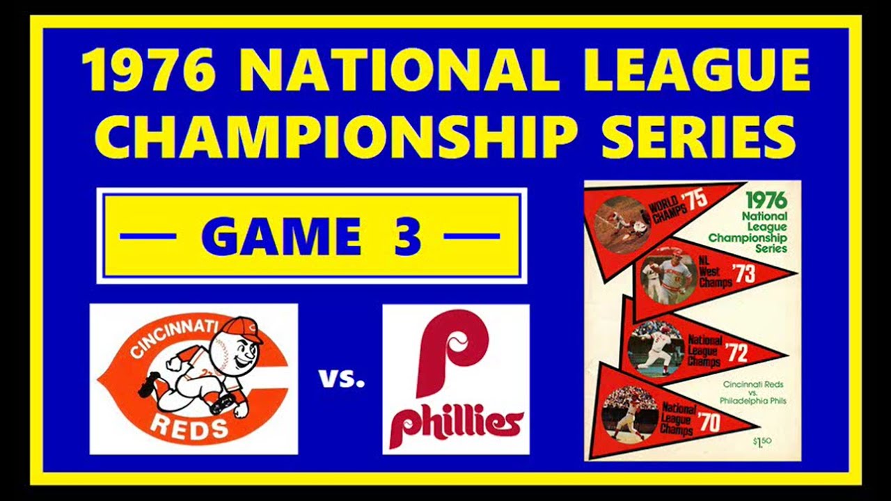 1976 N.L. CHAMPIONSHIP SERIES (GAME 3) -- REDS VS. PHILLIES (REDS RADIO NETWORK)