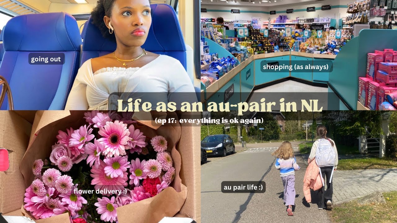 au pair diaries | easy days, he got me flowers, birthday gifts, shopping trips & more