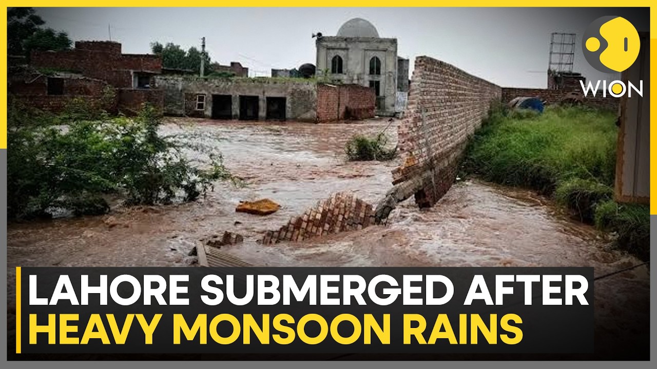 Monsoon Downpour Brings Lahore To Standstill | WION News