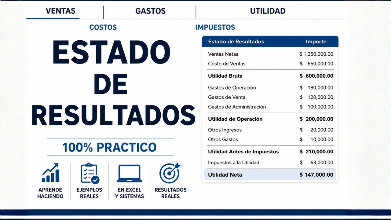 ESTADO DE RESULTADOS | EJEMPLO REAL