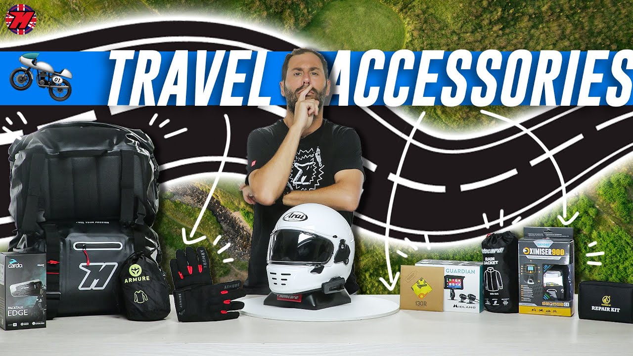Accessories for traveling on your motorcycle. Do you need them? ⛰️