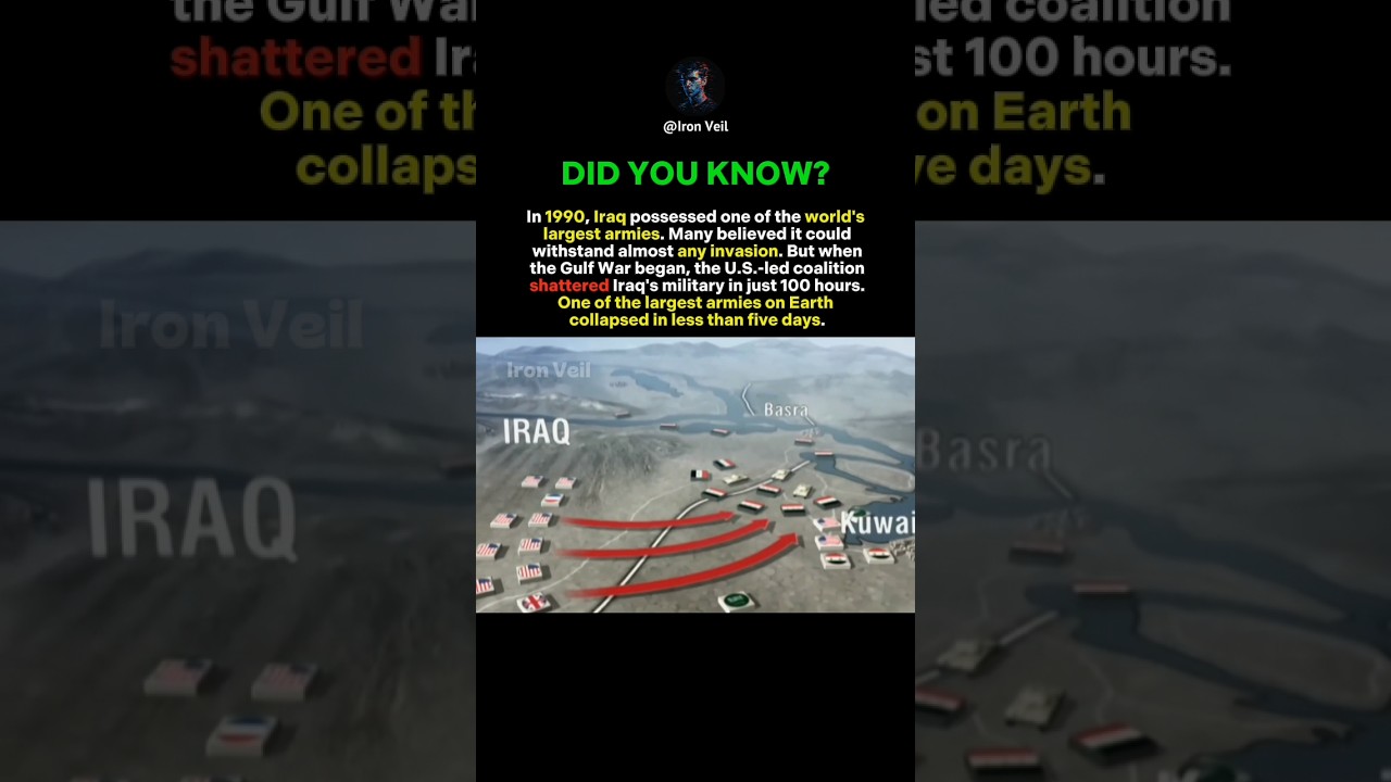 The World's 4th Largest Army Collapsed in Just 100 Hours #history #ww2