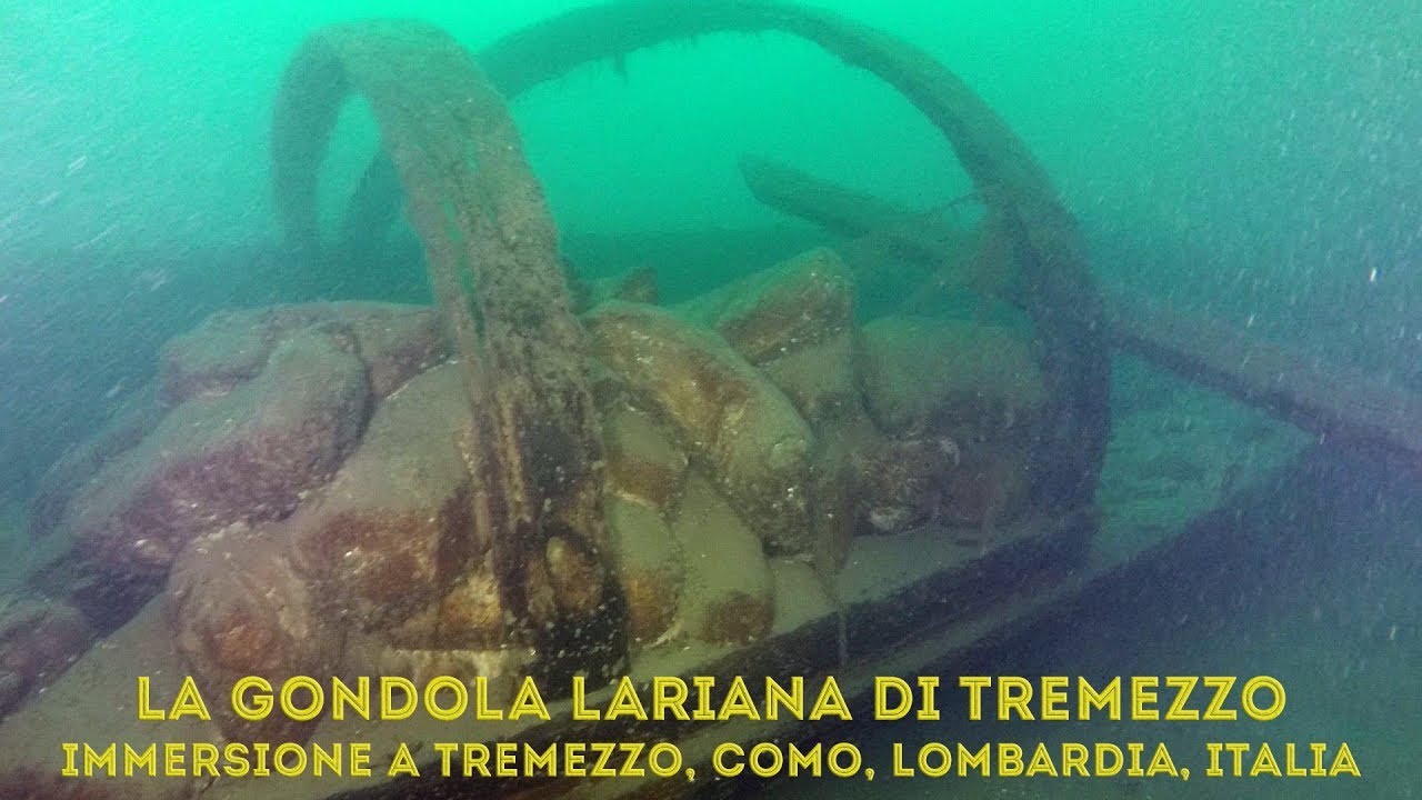 La gondola lariana di Tremezzo - Immersione a Tremezzo, Como, Lombardia, Italia