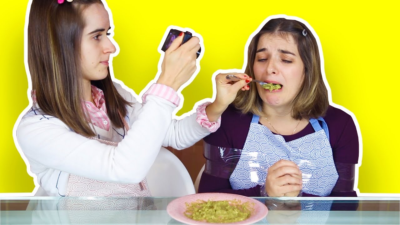 COMO FAZER SUA IRMÃ SER SAUDÁVEL!😂🤢🤮😋
