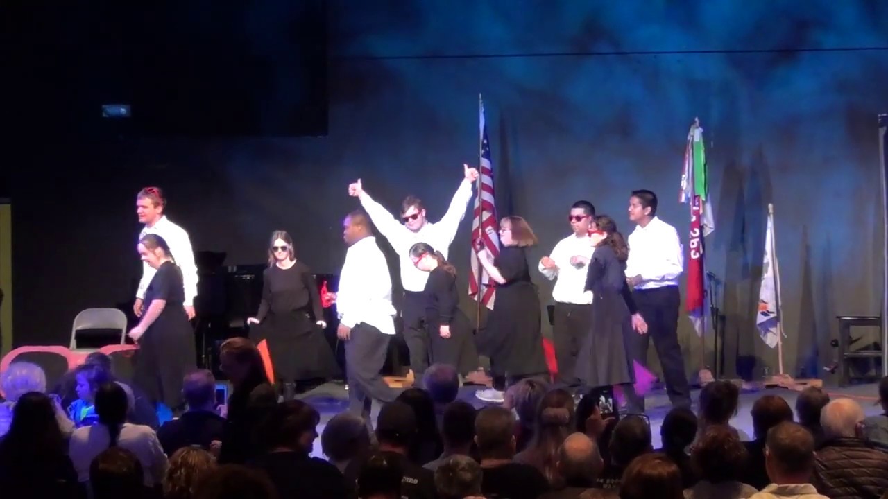 Sunglasses at Night performed by Mrs. Battalora and Ms. Missy's Homeroom