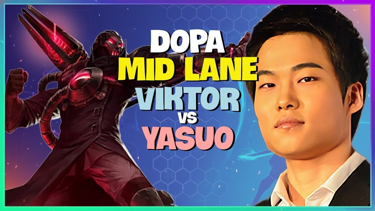 Dopa Viktor : His CLEAN Mechanic is CRUSHING Yasuo on CN Super Server - Engsub