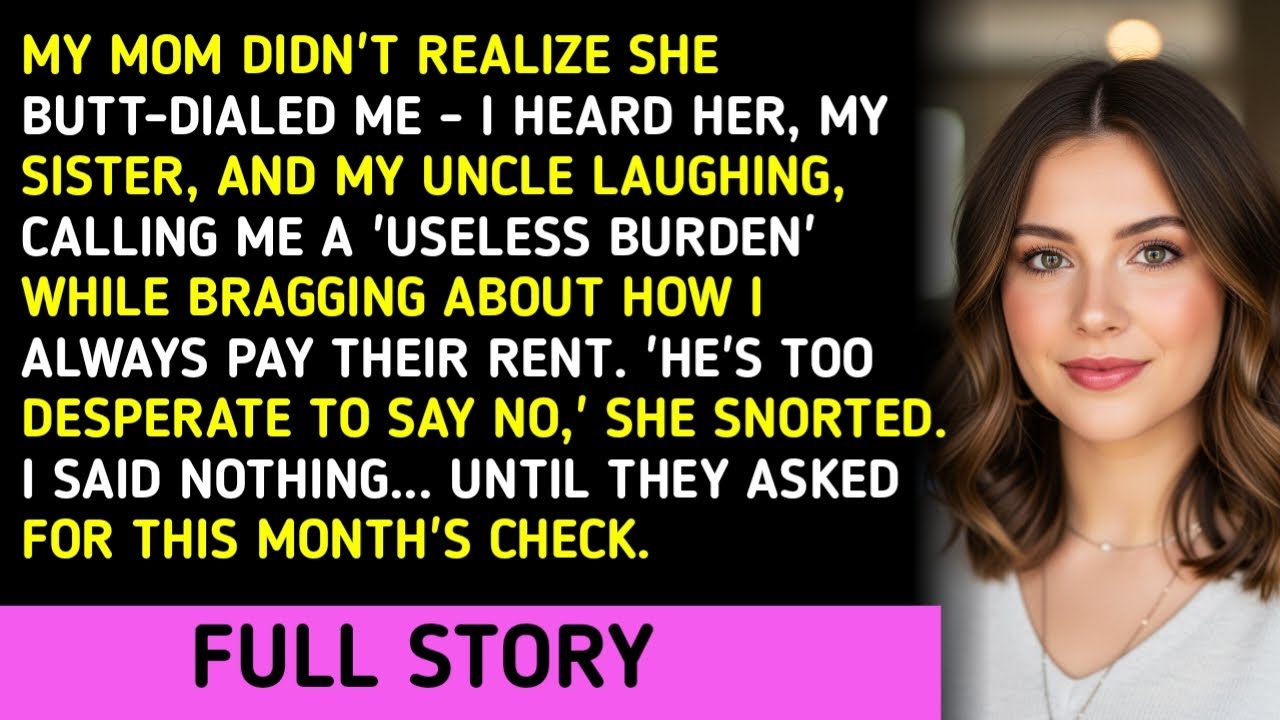 My Mom Didn't Realize She Butt-Dialed Me - I Heard Her, My Sister, And My Uncle Laughing, Calling Me