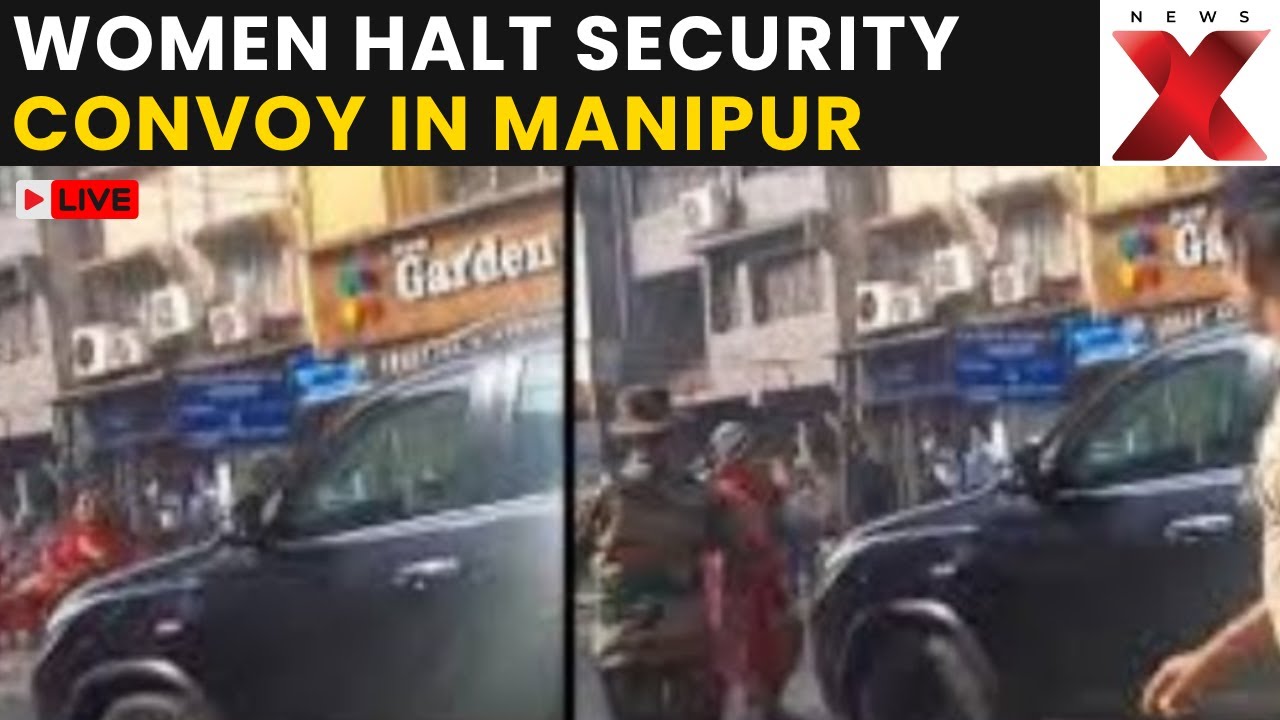 Manipur Protest LIVE: Hundreds Of Women Form Human Wall Against Assam Rifles In Ukhrul