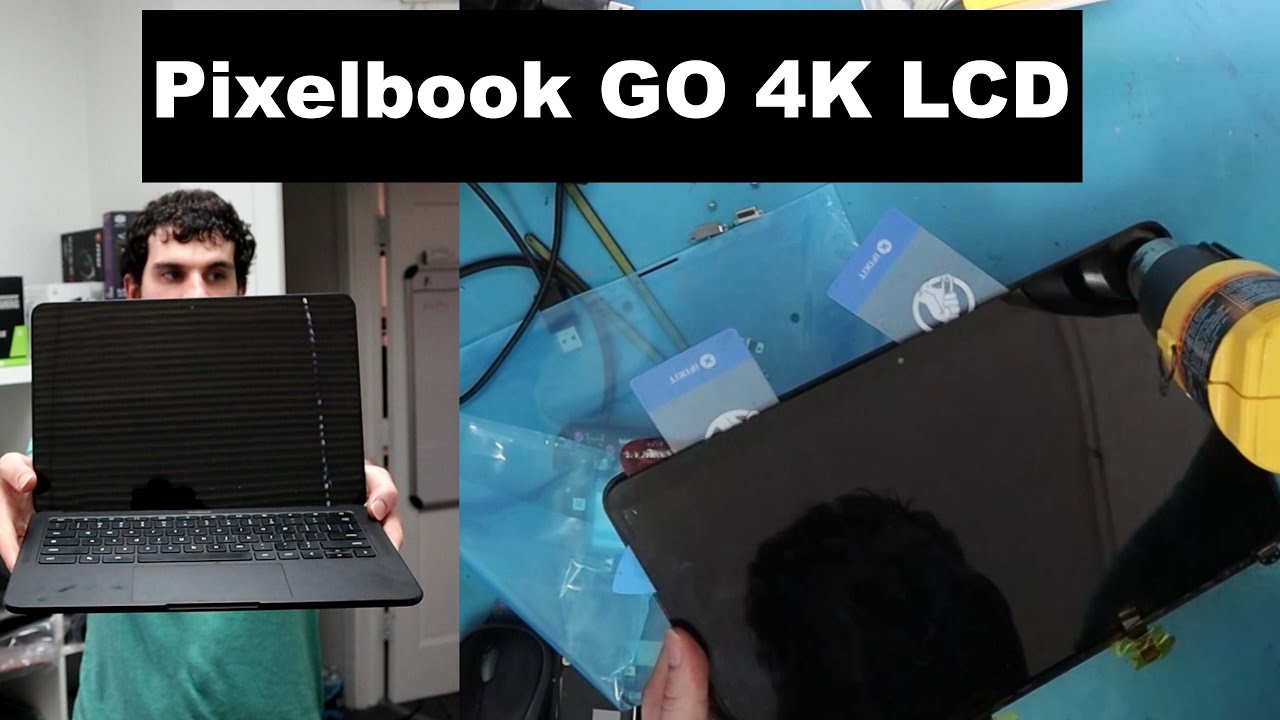 Замена экрана Pixelbook GO