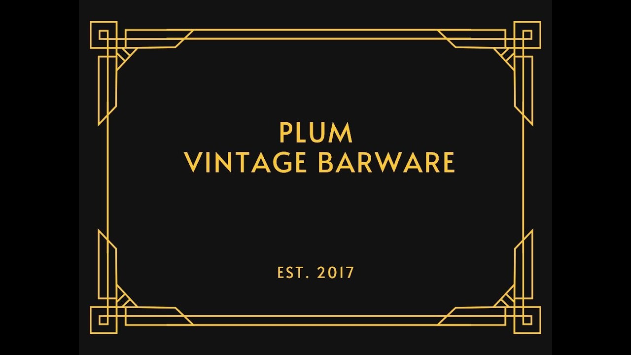 Front Street | Plum Vintage Barware (Q&A Interview)