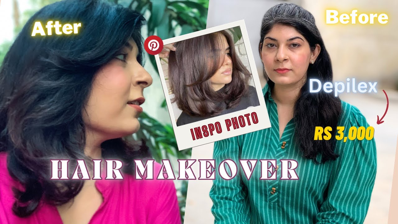 My Long To Bob Hair Cut | Leading Hair Salon in Karachi | @Noorellejs  #noorellebdseries