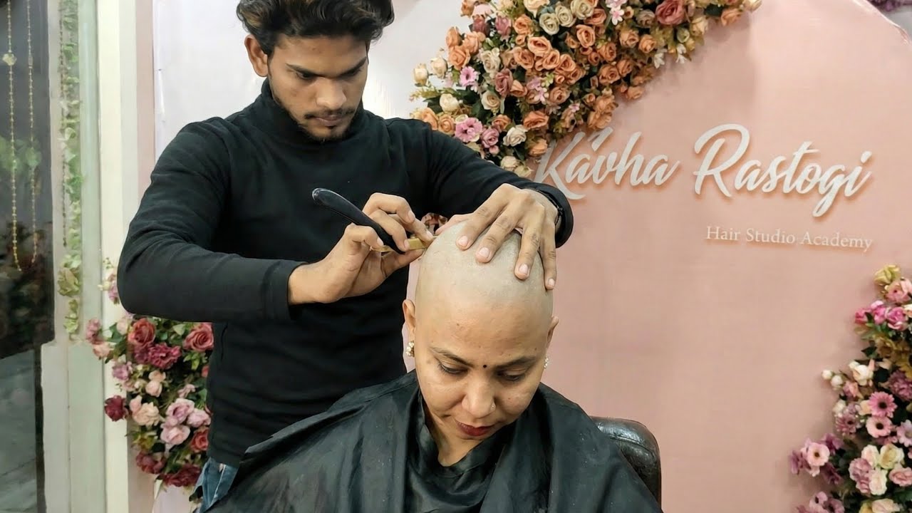 Indian Girl Headshave | Hair Donation 