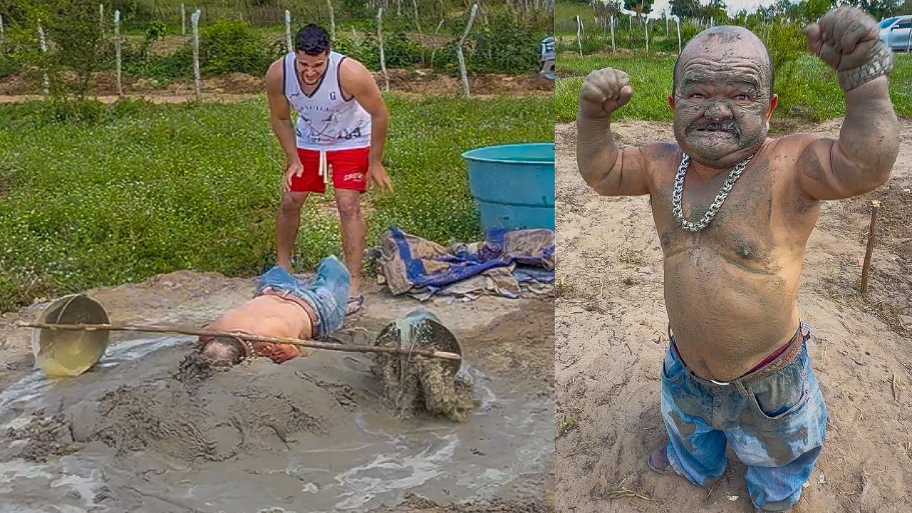 LEÔNCIO AFUNDA PILILIU NO CIMENTO NO TESTE DE EQUILÍBRIO 😱🤣 | PILILIU DA RESENHA