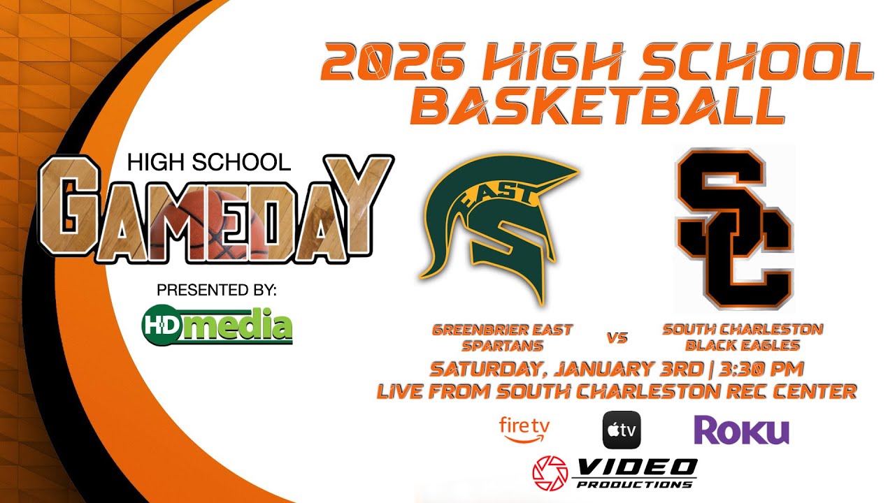 GREENBRIER EAST SPARTANS VS. SOUTH CHARLESTON BLACK EAGLES | 2025 BOYS HIGH SCHOOL BASKETBALL