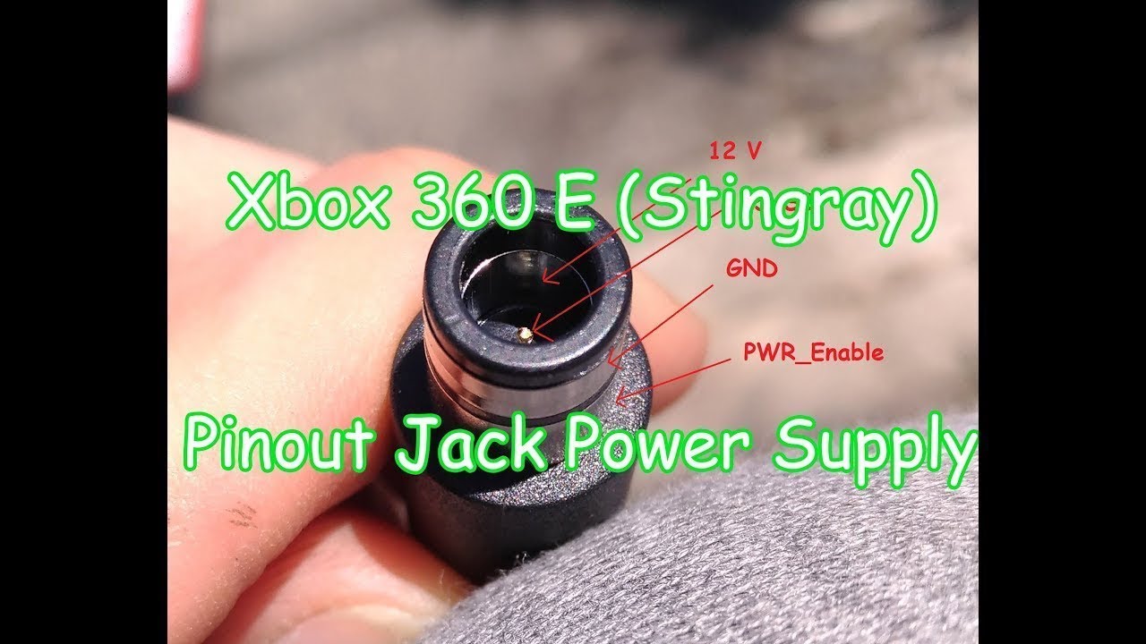 Xbox 360 E console Power Supply pinout
